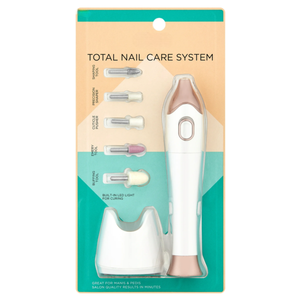 Beauty Brand, Total Nail Care System, 5 Interchangeable Attachments